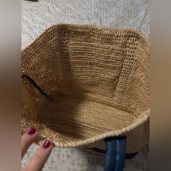 MZ Wallace Rafia Tote Bag - Like New - Picture 4 of 4